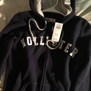 Hollister full zip hoodie